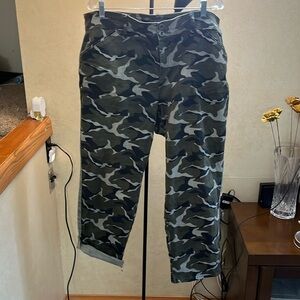 Torrid Camouflage Ankle Pants